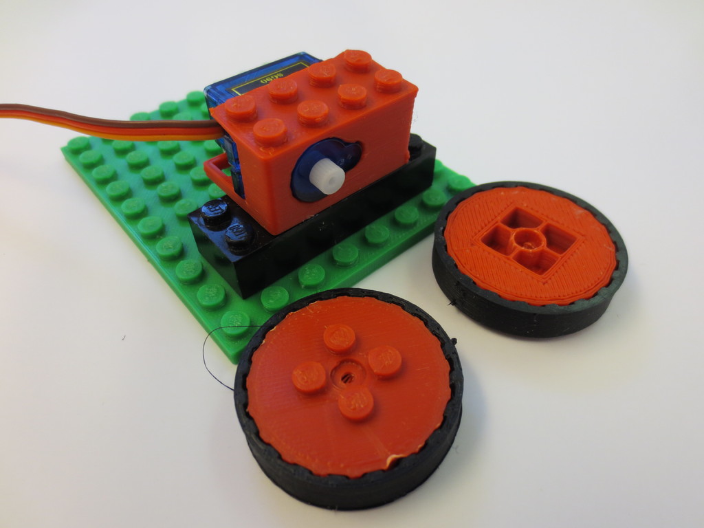 Parametric Lego Robot Treads