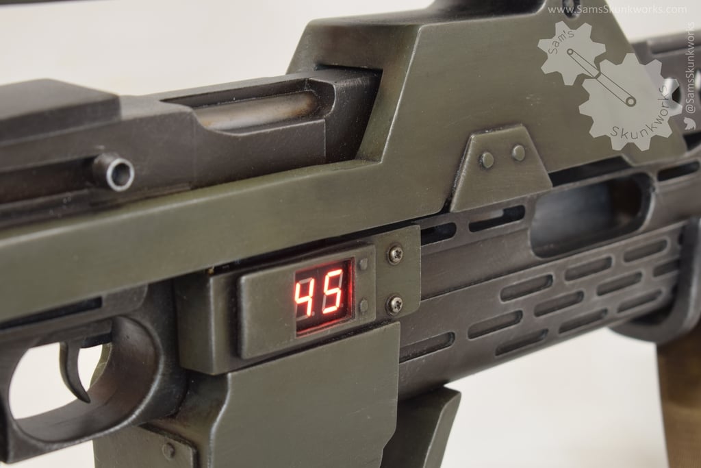 Ammo Counter Electronics Housing for Aliens Pulse Rifle