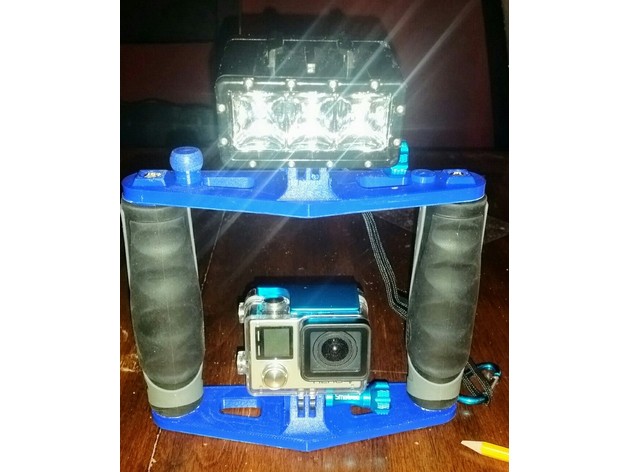 GoPro Tray for Diving With Light attachments