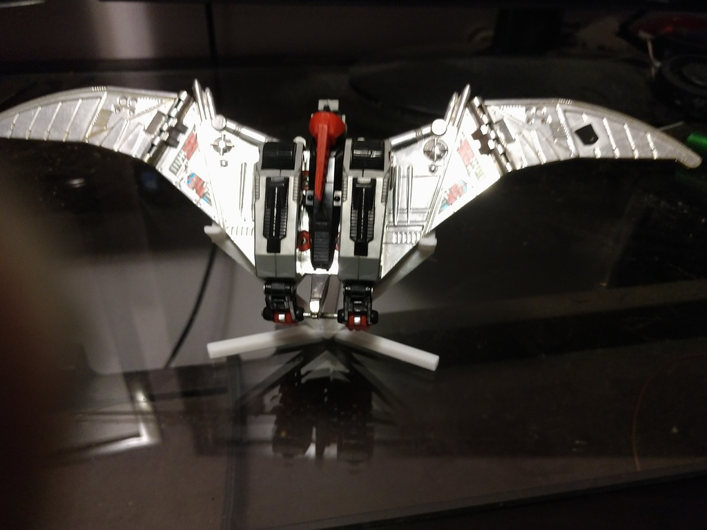 Display stand for Autobot Swoop