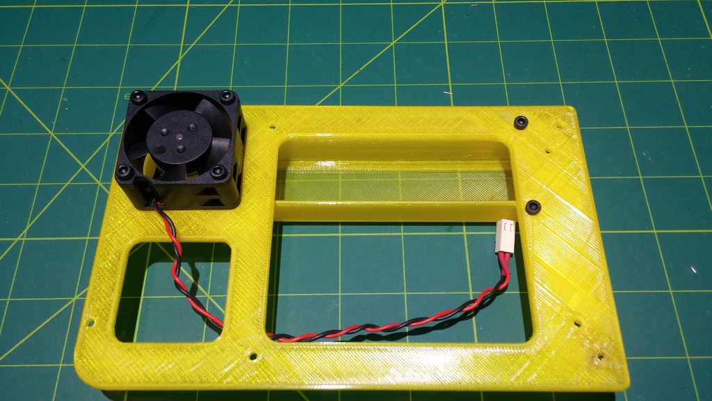 Wanhao D6 - Duet Board and Fan Mounting