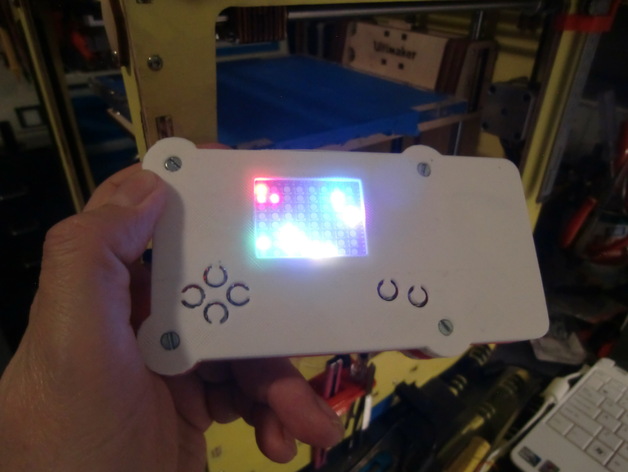 DigiPixel LED shield case for Arduino or Digispark