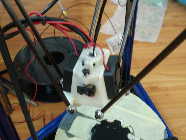 Micromake 3D Printer Delta mini kossel glass clamp V2