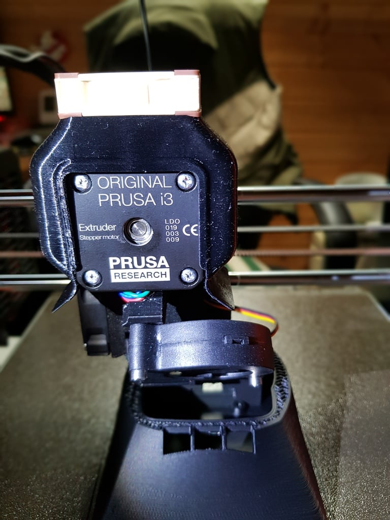 Prusa i3 MK3s Extruder Stepper cooler