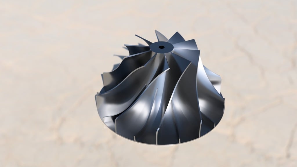 Impeller and Semi-axial impeller fans - 115mm diameter
