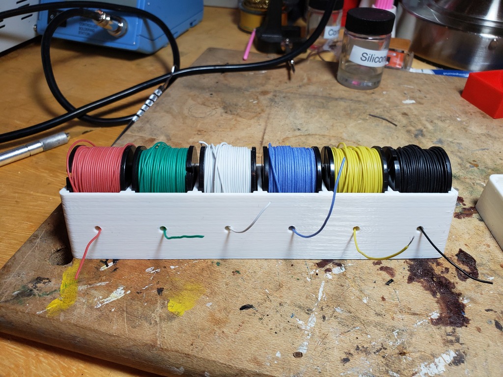 Adafruit Silicone Wire roll holder