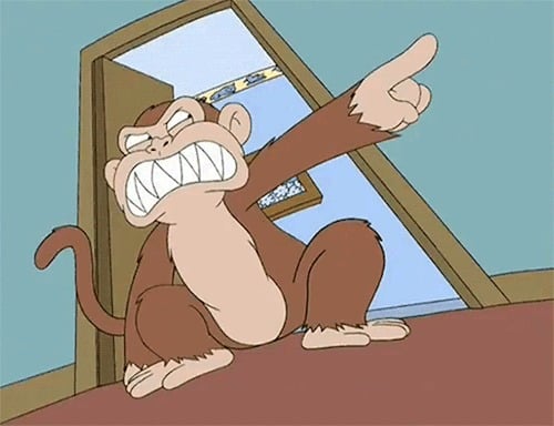 Evil Monkey from Family Guy