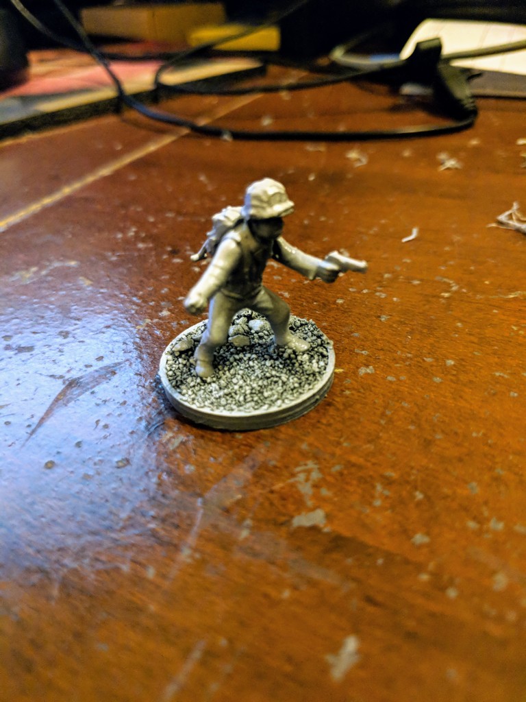 28mm Miniature Base w/Washer Cubby