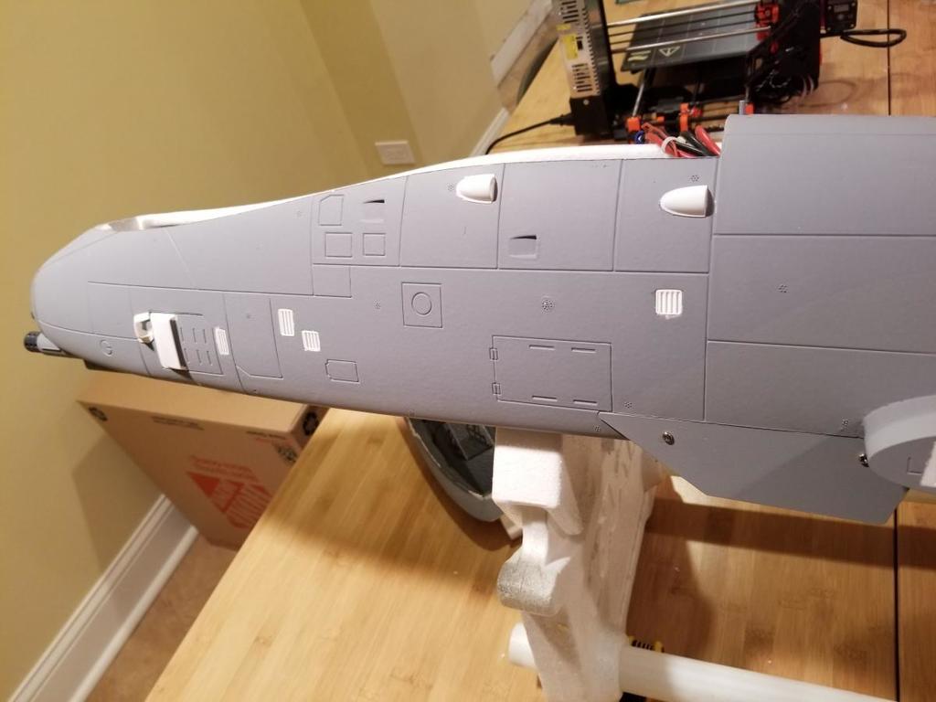Freewing Twin 80mm/90mm A-10 Thunderbolt II Port Louvers