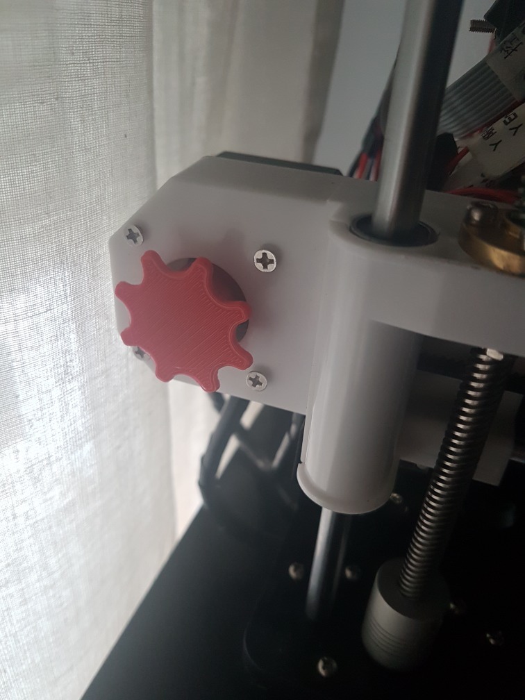 Anet A8 stepper gear precision movement with the hand x axis