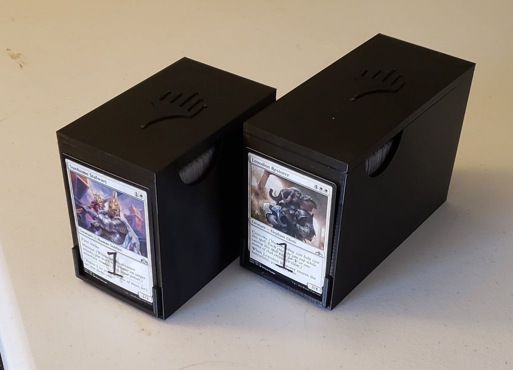 Magic The Gathering Stack-able Card Storage Boxes