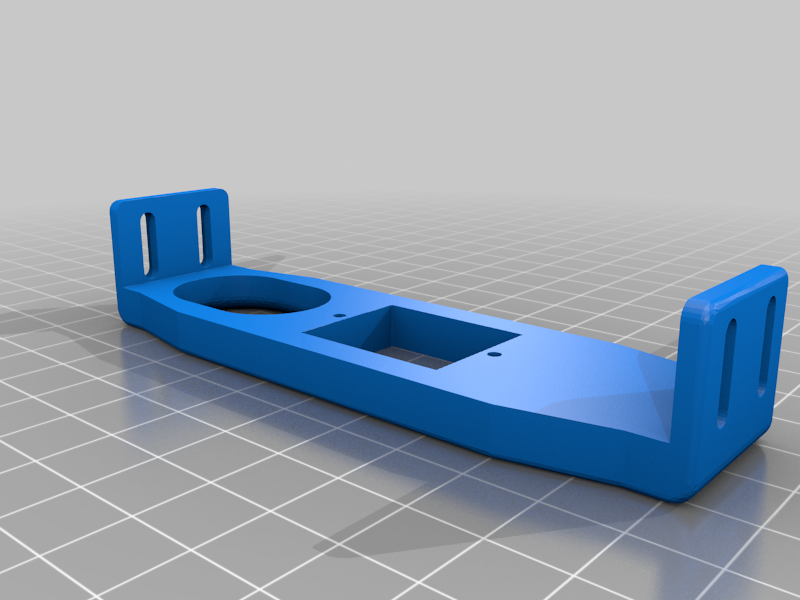 9g fish feeder servo mount