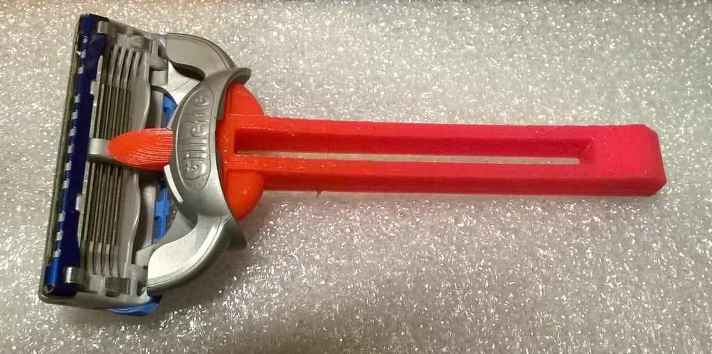 gillette fusion blades holder (handle)