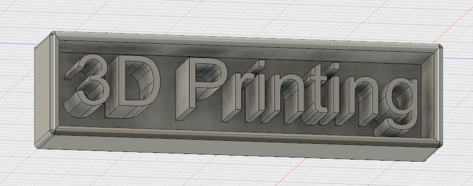3D Printing Sign