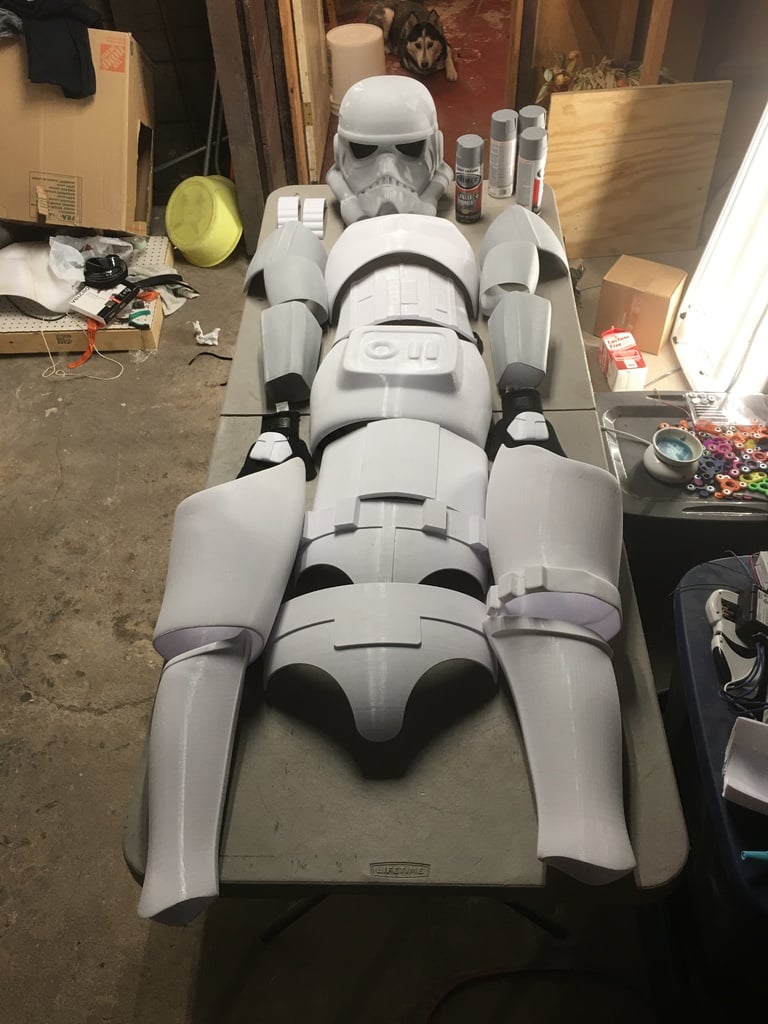 Fixed and Mixed not accurate Stormtrooper Armor