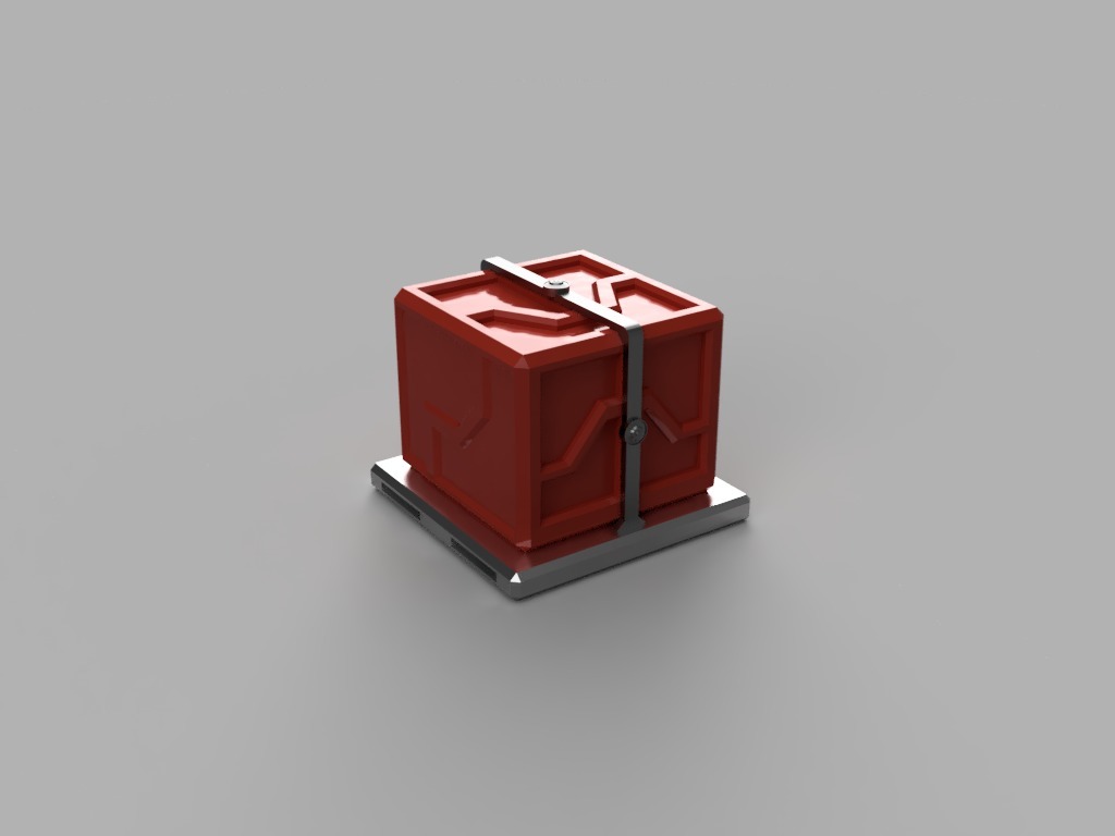 Cargo Crate on Pallet
