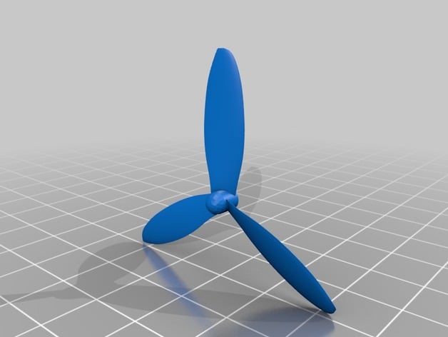 3-blade hubsan-style propellers for brushed micro drone