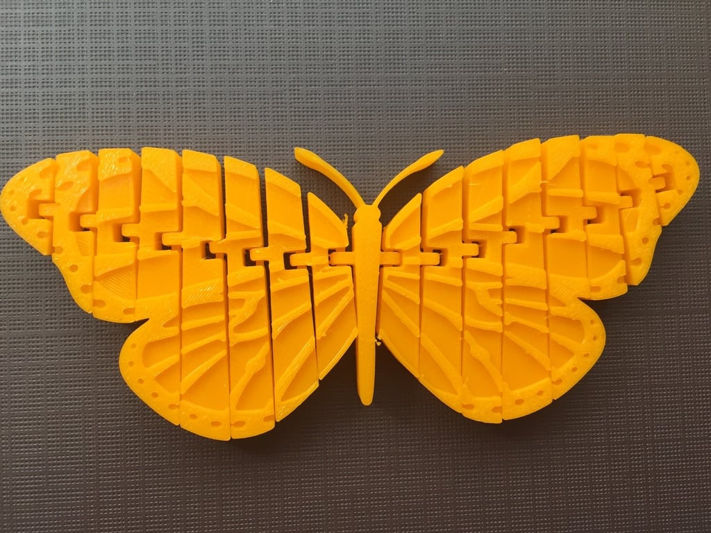 Articulated Monarch Butterfly