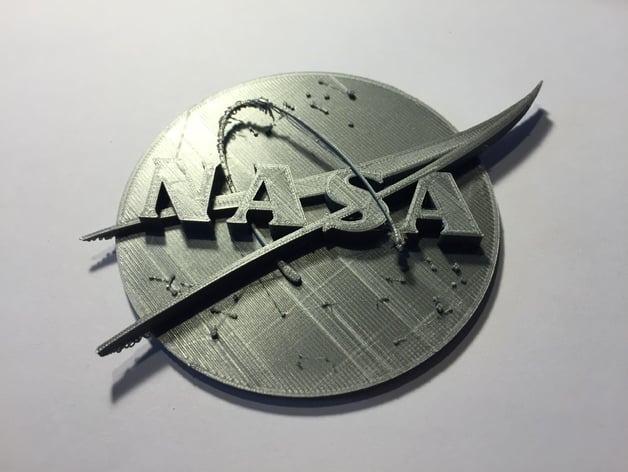 NASA Logo 3D Model