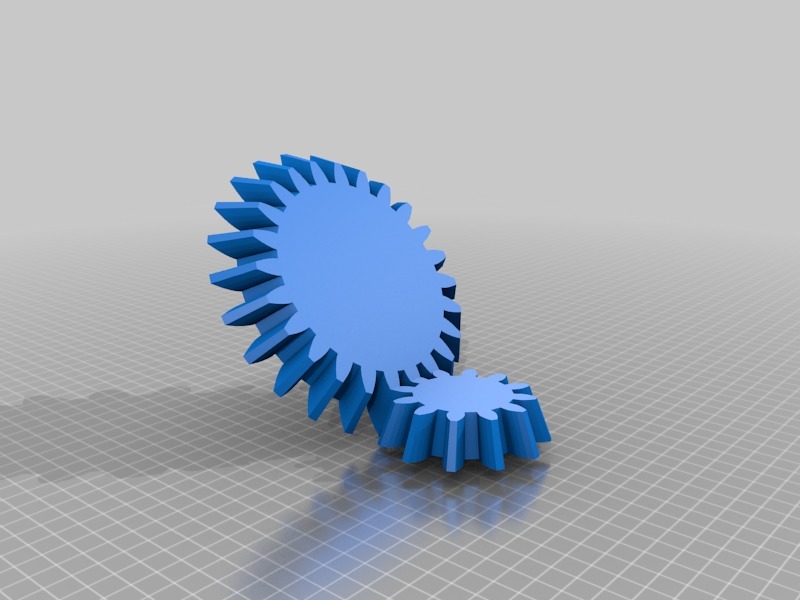 My Customized Bevel Gear Matched Pair Generator