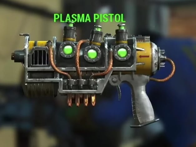 plasma pistol fallout 4