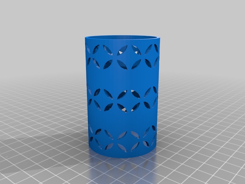 Reusable 3D Patterns Using Tinkercad Codeblocks