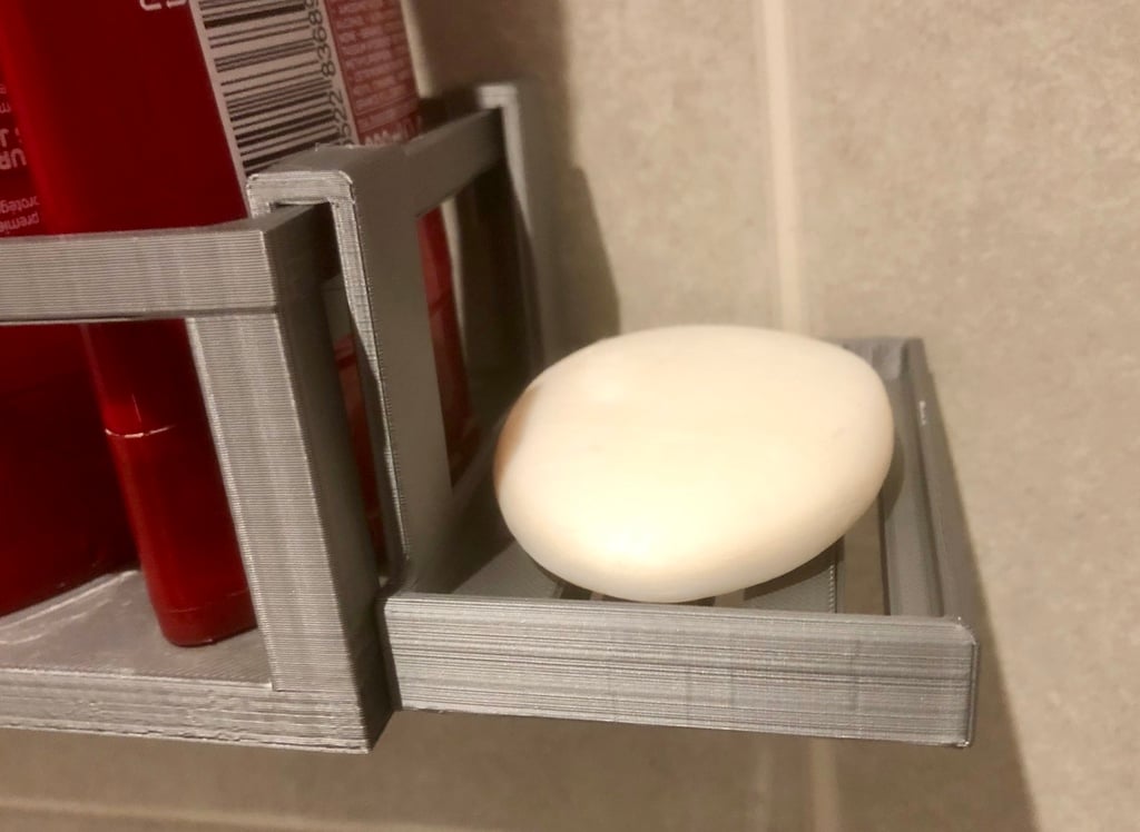 Soap holder for shower tray