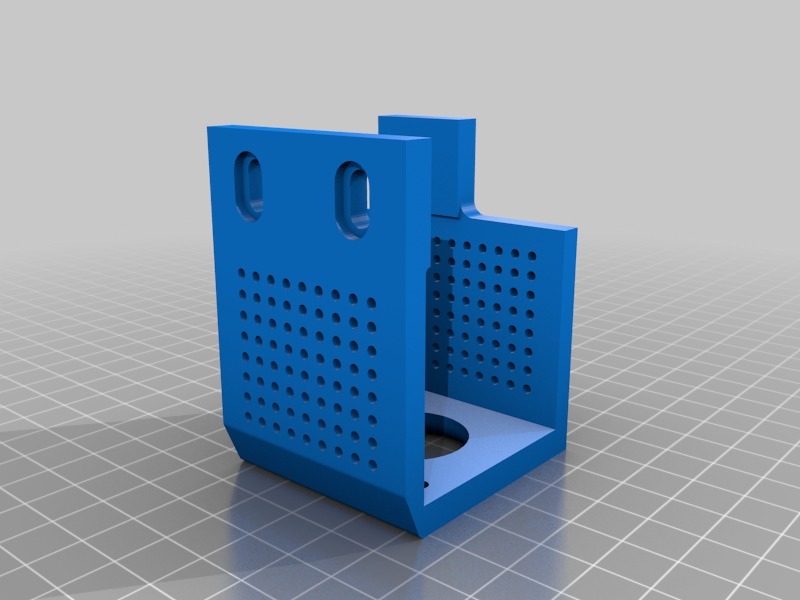 CR-10 Z axis stepper & damper clamp with alignment