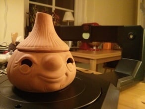 Garlic pot with lid