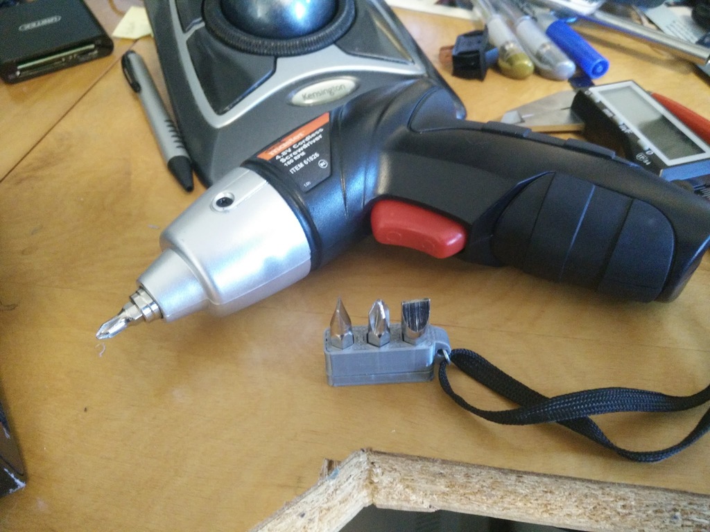 Bit Holder for the Drill Master Cordless Screw Driver