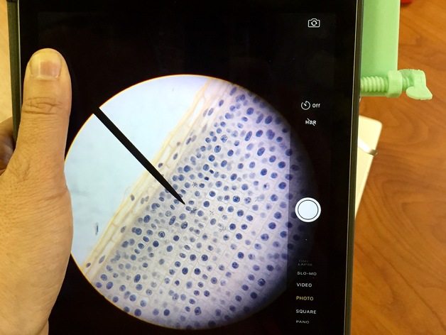 iPad Microscope Adapter