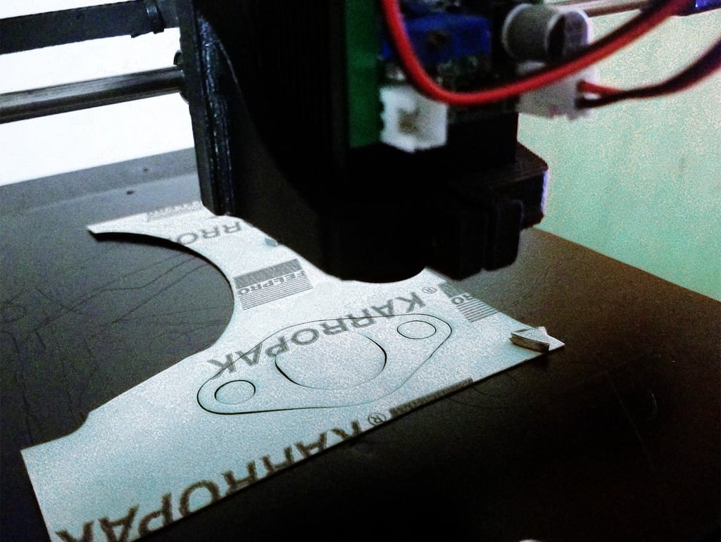 DIY Laser Cut Engine Gaskets With 3D Printer