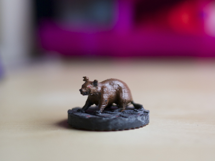 Dire Rat 28mm miniature