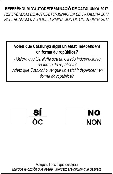 Vote to catalonia referendum