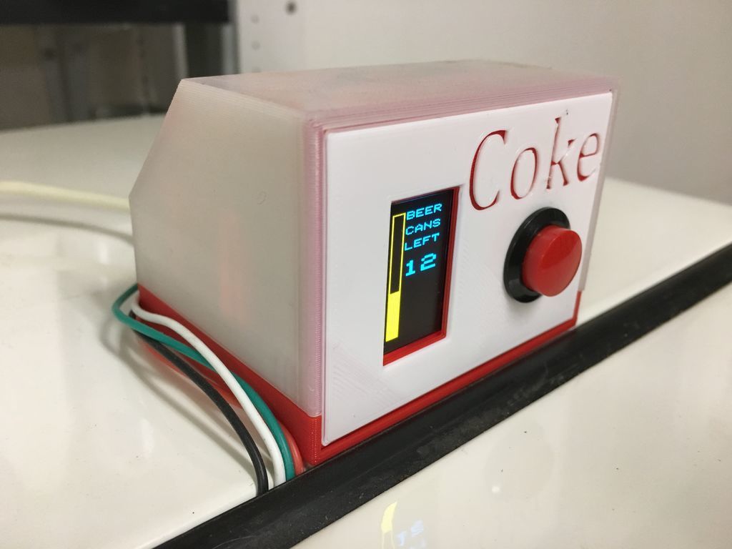 Coke machine level detector
