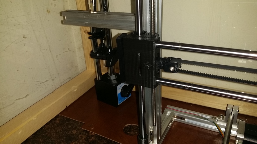 X-axis Tensioner to avoid forces on Z-axis