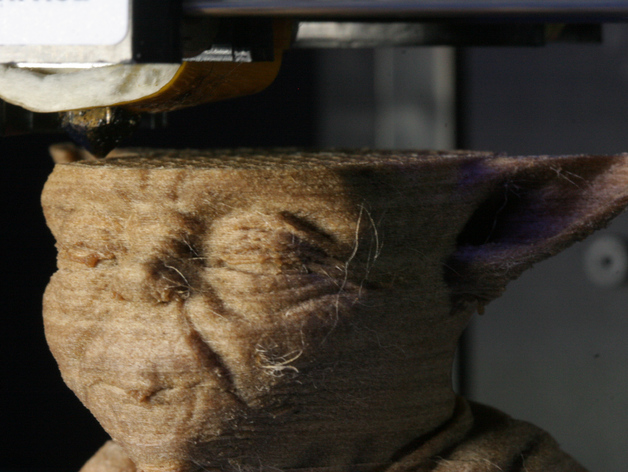 EPIC Timelapse Video of Wood Filament Printed Yoda w/Gcode