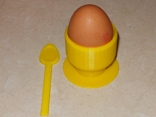 Egg Cup and Spoon