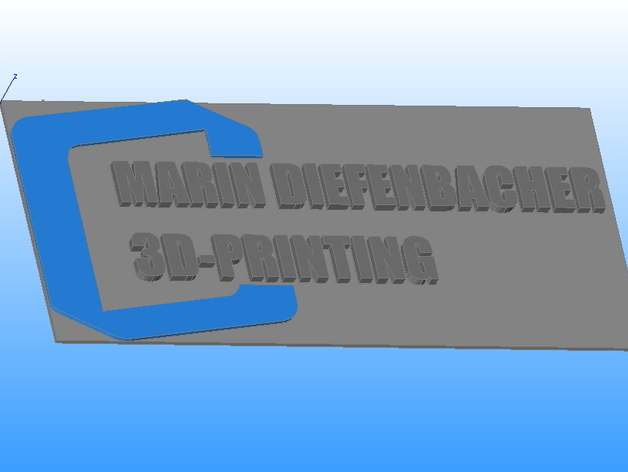 Company logo diefenbacher3dprinting.de