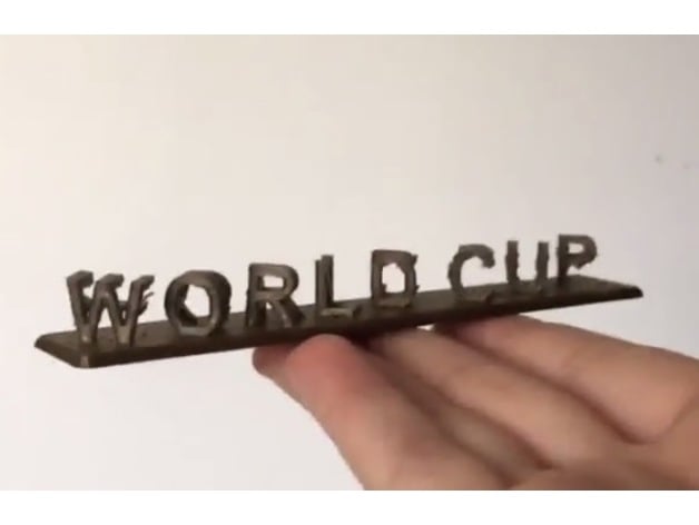 World Cup France 3D Illusion