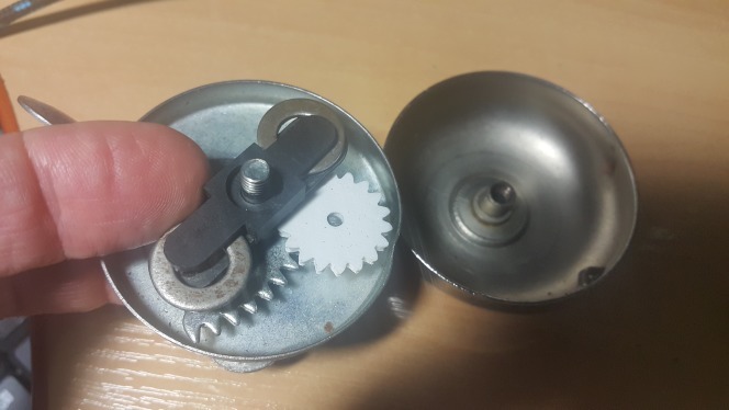 Bicycle bell 20mm gear