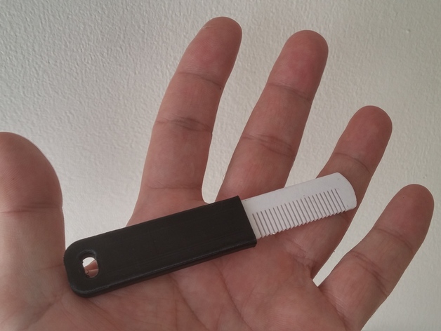 The Pocketeer - Miniature Key Tag Comb