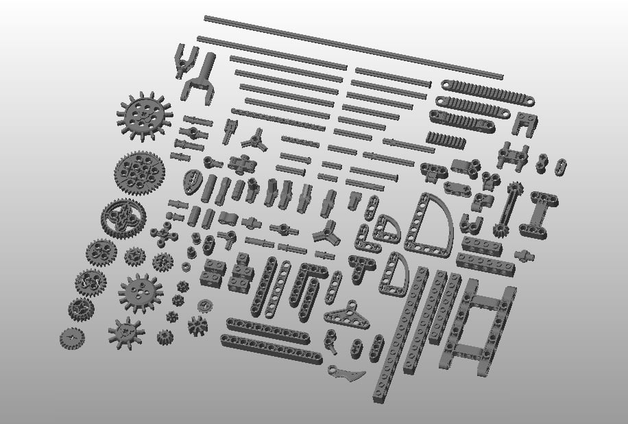 Lego Technic Parts Collection 2.0