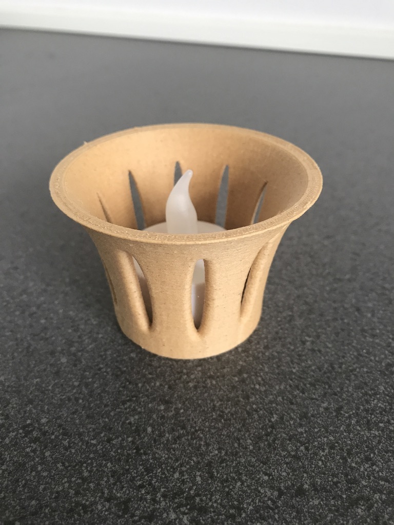 WoodFill LED Candle cup