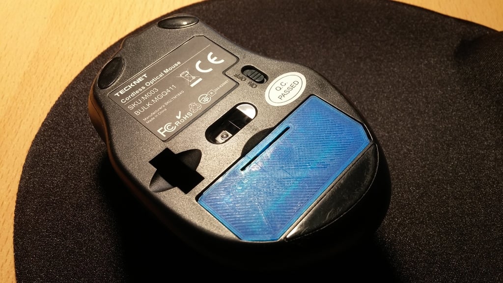 Tecknet Cordless Mouse - Battery Cover