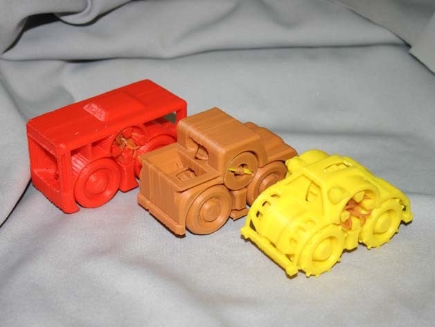 Rubber Band Powered Car Collection II