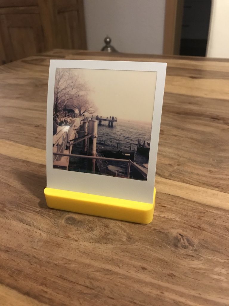 Desktop frame for Polaroid photos