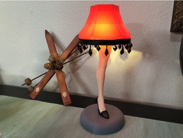 Download Christmas Story Leg Lamp By Jetpuf Thingiverse