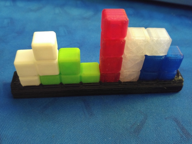 Simple Tetris Set Shelf