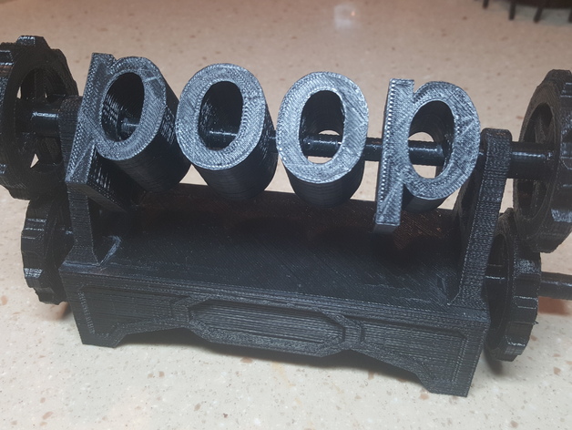 The boob poop Machine (Cut for FDM printers)
